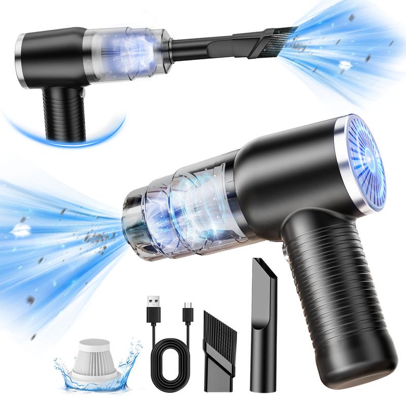 Powerful 2-In-1 Handheld Cordless Vacuum Cleaner for Home, Car & Desktop - Effortless Cleaning Anywhere!