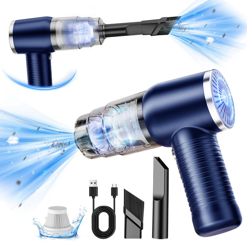 Powerful 2-In-1 Handheld Cordless Vacuum Cleaner for Home, Car & Desktop - Effortless Cleaning Anywhere!