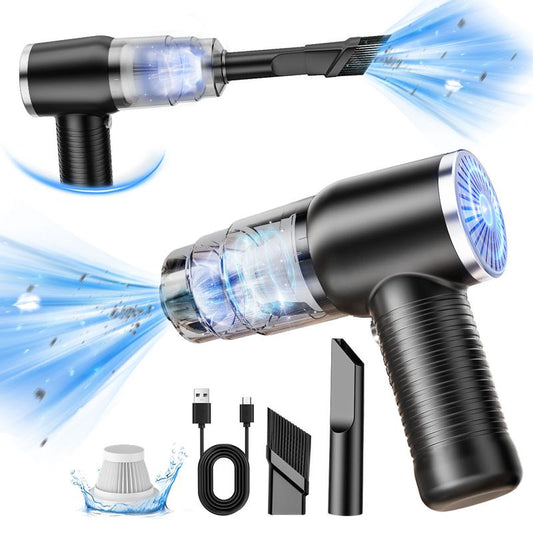 Powerful 2-In-1 Handheld Cordless Vacuum Cleaner for Home, Car & Desktop - Effortless Cleaning Anywhere!
